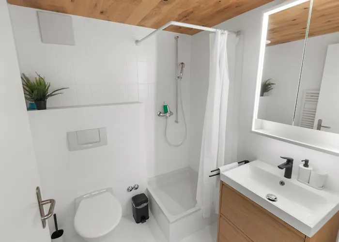 Elegant A Proximite Des Pistes Et Des Bains 洛伊克巴德